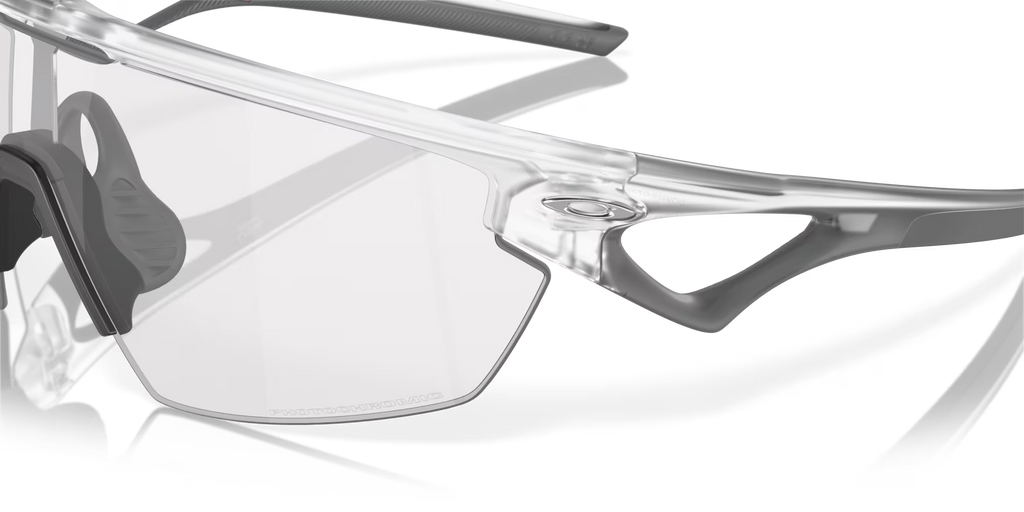 Oakley Sphaera™ Sunglasses – Clear to Black Iridium Photochromic Lenses with Matte Clear Frame