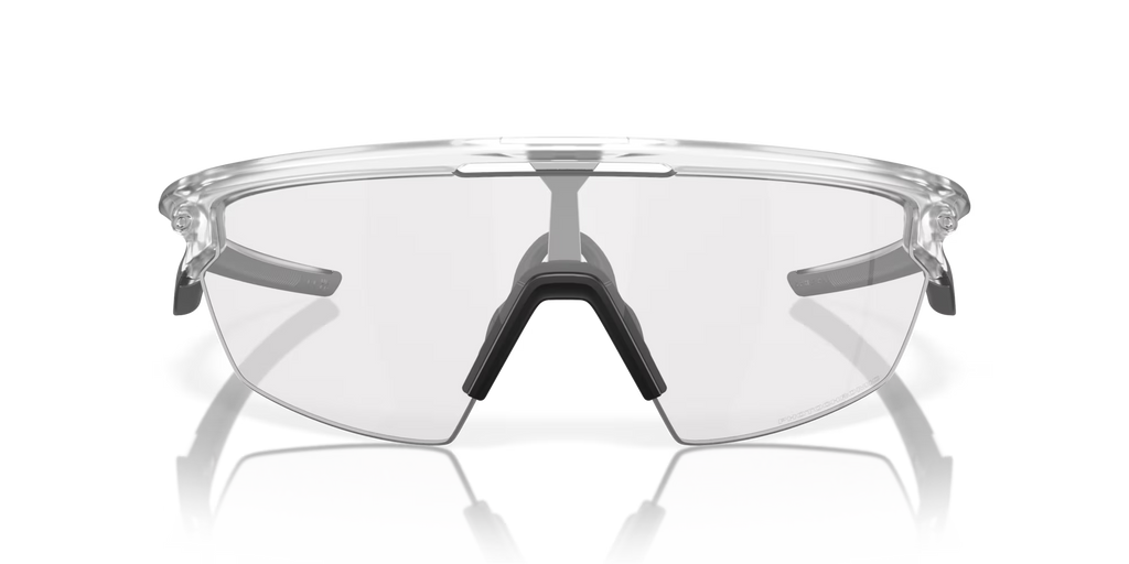 Oakley Sphaera™ Sunglasses – Clear to Black Iridium Photochromic Lenses with Matte Clear Frame