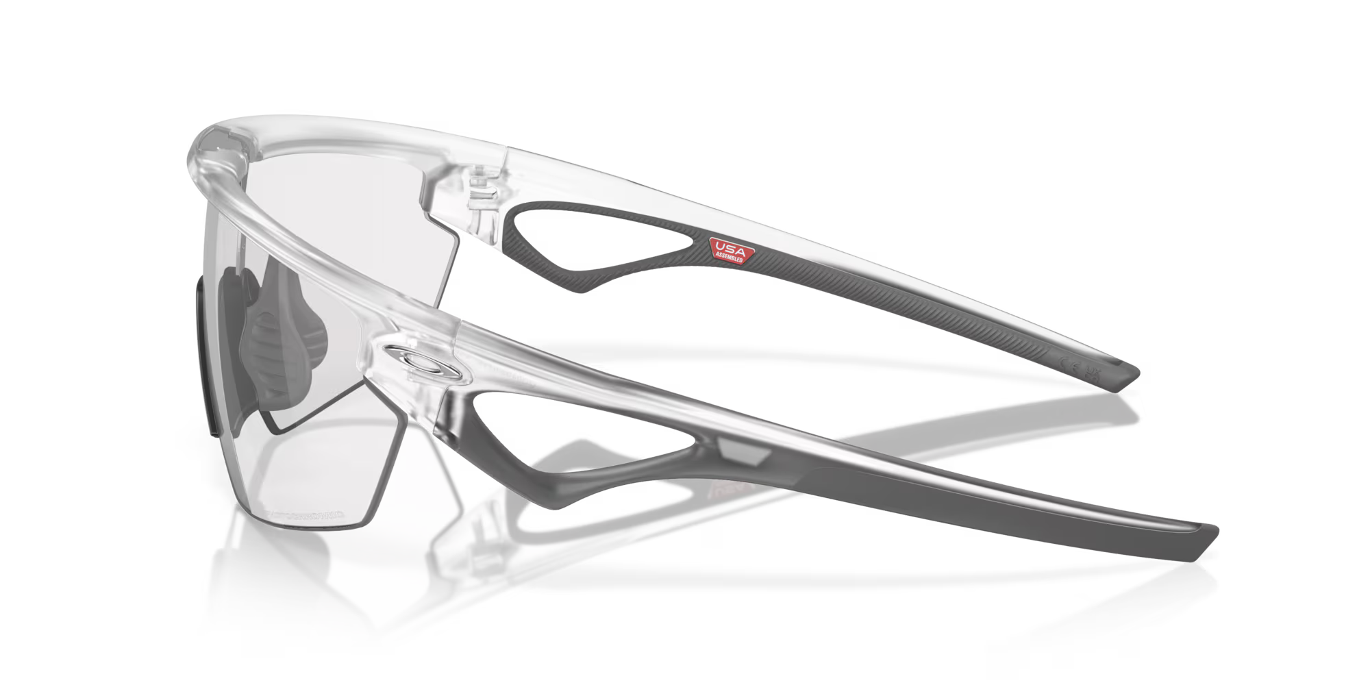 Oakley Sphaera™ Sunglasses – Clear to Black Iridium Photochromic Lenses with Matte Clear Frame