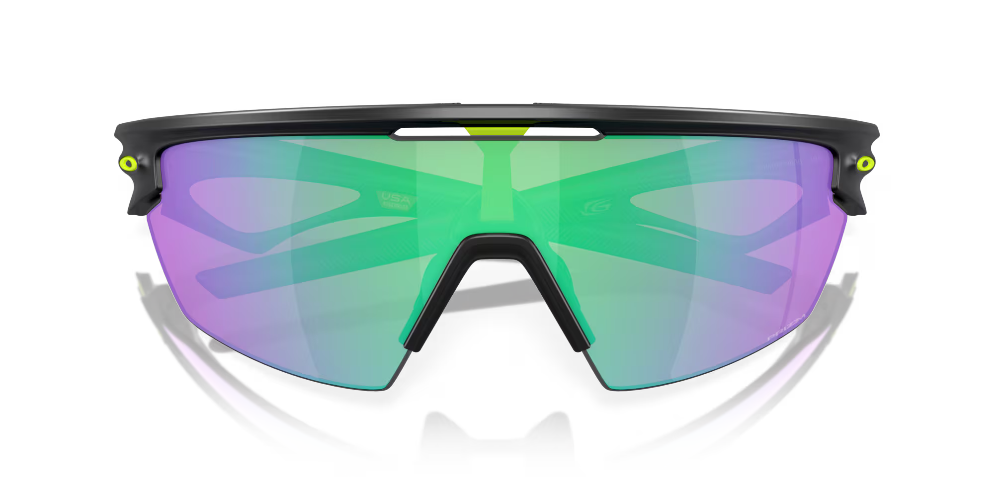 Oakley Sphaera™ Sunglasses – Prizm Road Jade Lenses with Matte Black Ink Frame