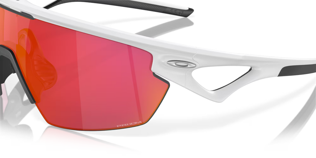 Oakley Sphaera™ Sunglasses – Prizm Field Lenses with Matte White Frame