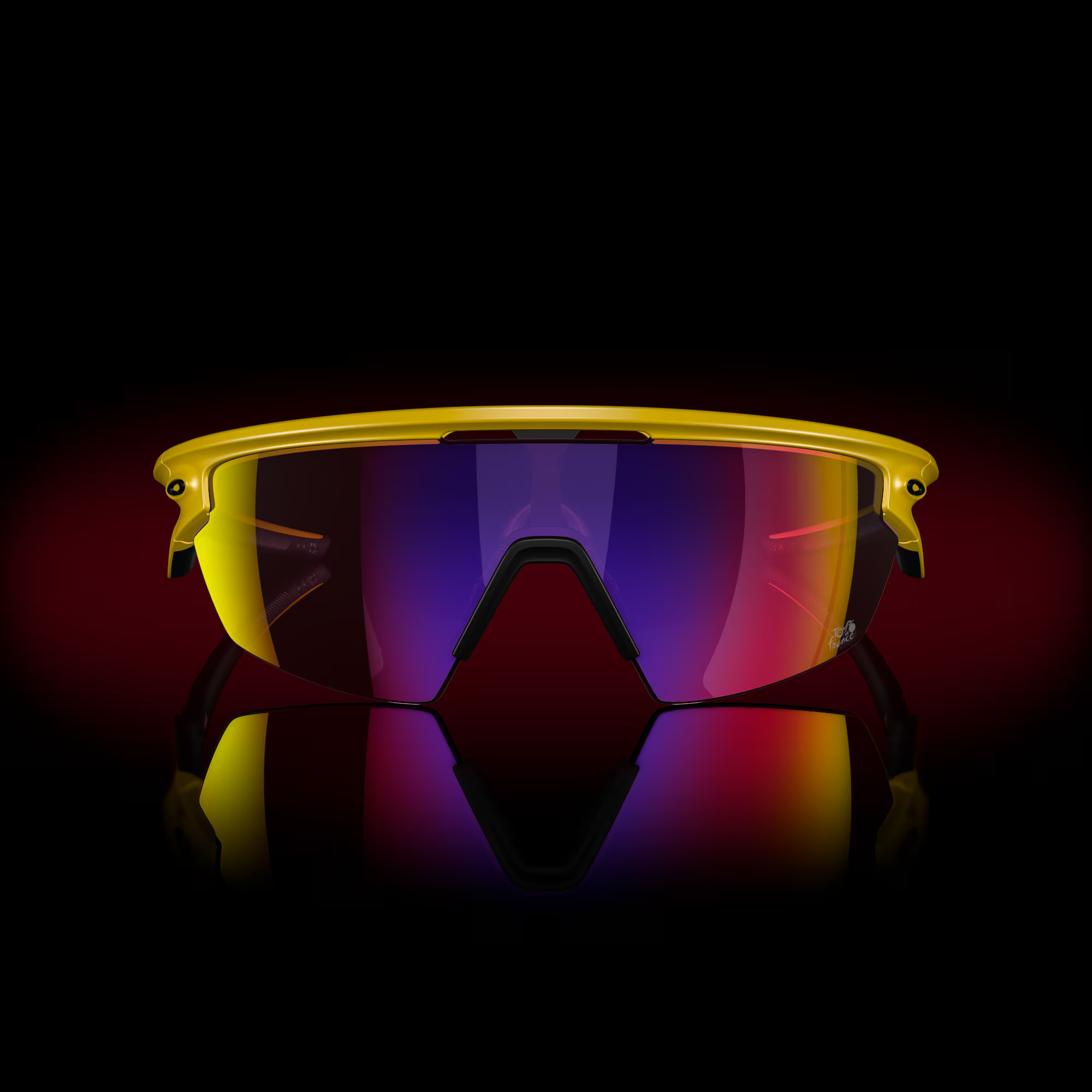 Oakley 2024 Tour De France™ Sphaera™ Sunglasses – Prizm Road Lenses with Matte Yellow Frame