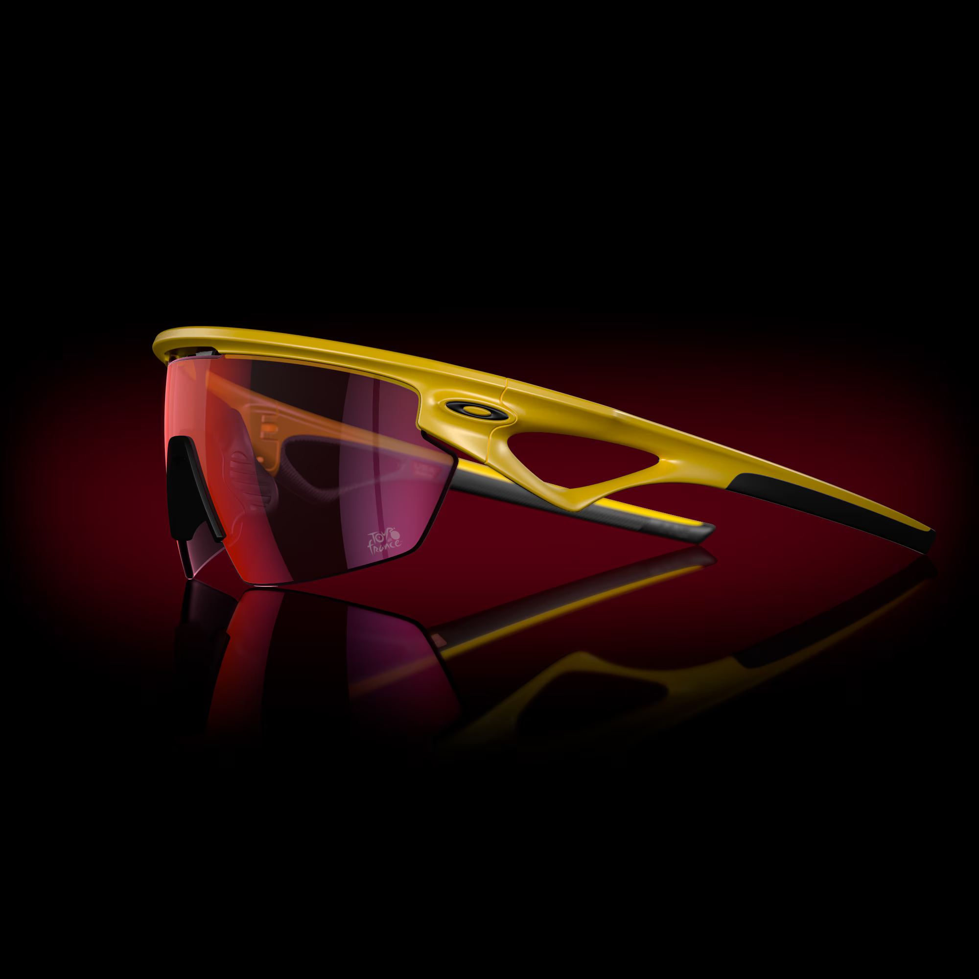 Oakley 2024 Tour De France™ Sphaera™ Sunglasses – Prizm Road Lenses with Matte Yellow Frame