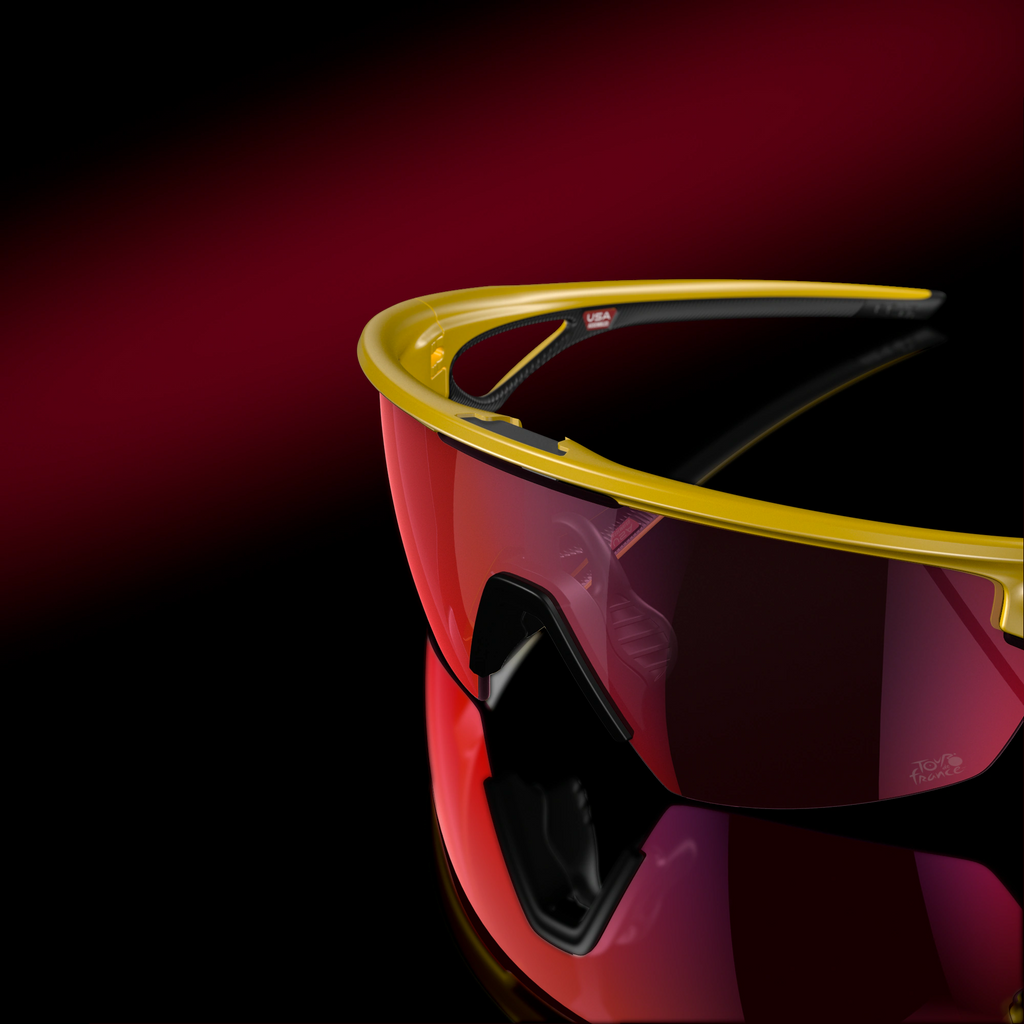 Oakley 2024 Tour De France™ Sphaera™ Sunglasses – Prizm Road Lenses with Matte Yellow Frame