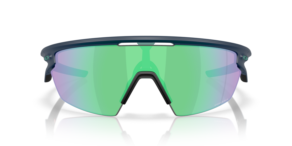 Oakley Sphaera Pacific Trail Sport Sunglasses (Prizm Road Jade/Matte Abyss) | Cycling Gears Hub