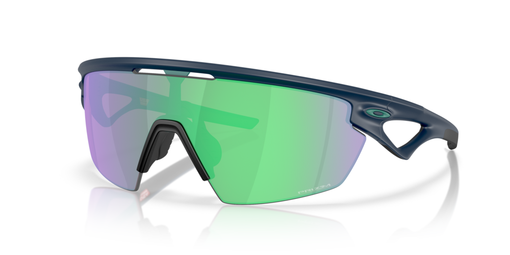Oakley Sphaera Pacific Trail Sport Sunglasses (Prizm Road Jade/Matte Abyss) | Cycling Gears Hub