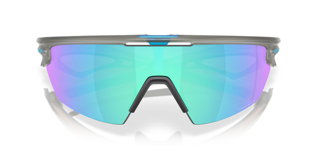 Oakley Sphaera™ Sunglasses – Prizm Sapphire Lenses with Matte Grey Ink Frame