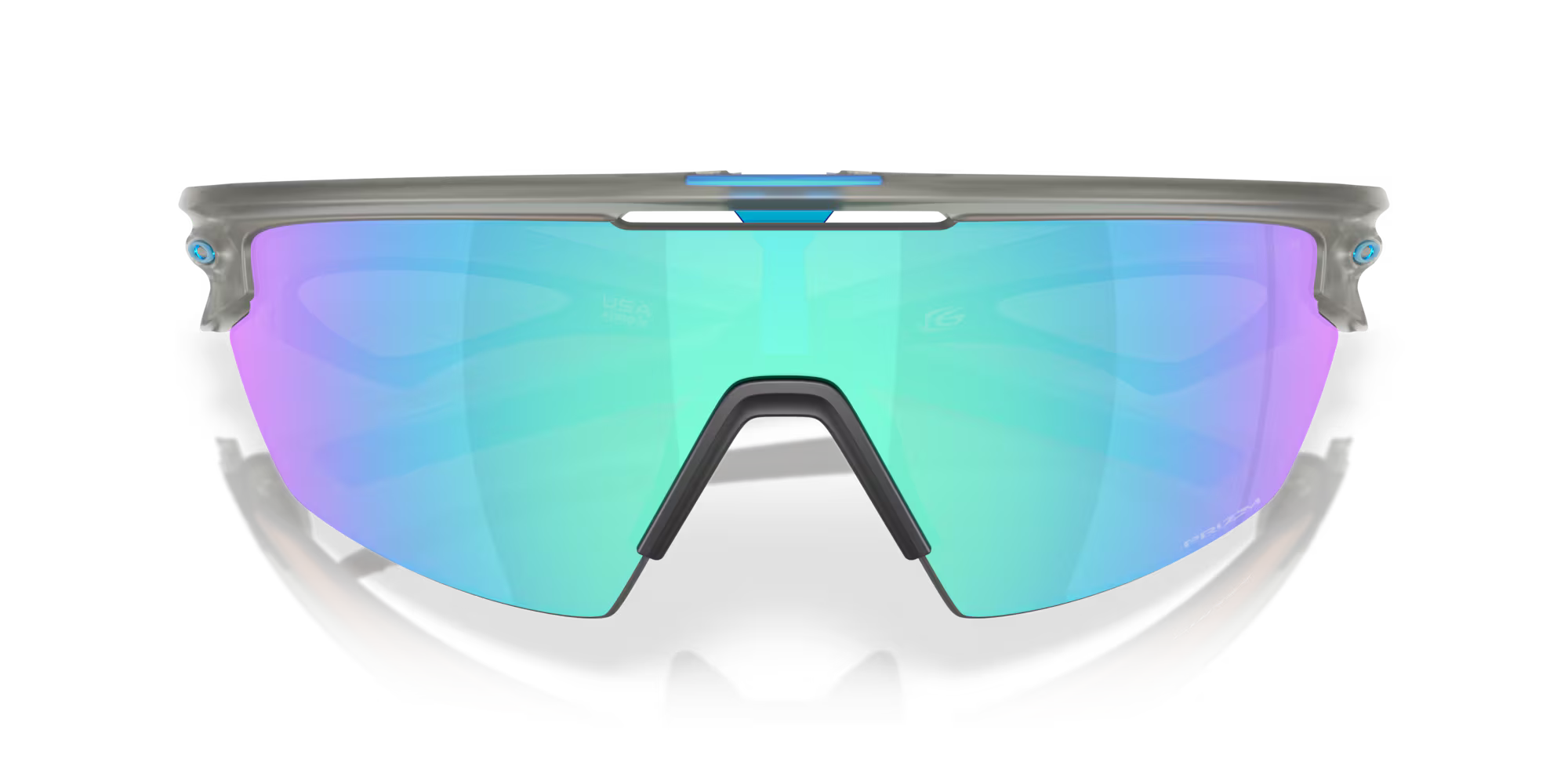Oakley Sphaera™ Sunglasses – Prizm Sapphire Lenses with Matte Grey Ink Frame