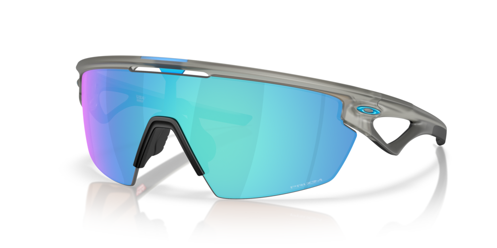 Oakley Sphaera Sport Sunglasses (Prizm Sapphire/Matt Grey Ink) | Cycling Gears Hub