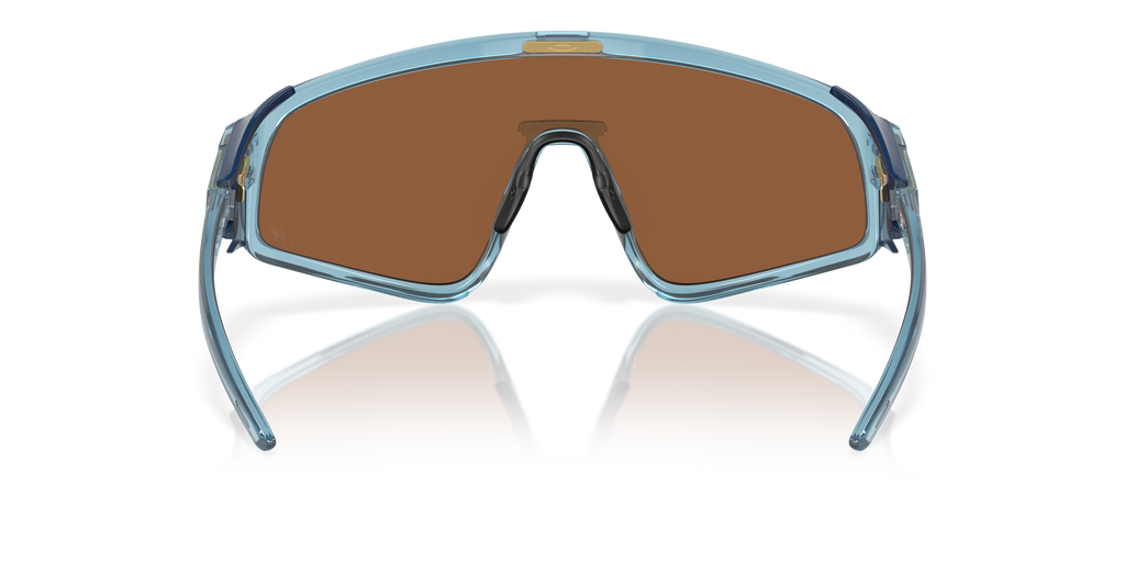 Oakley Latch Panel Trans Stonewash sunglasses with Prizm Tungsten shield lens
