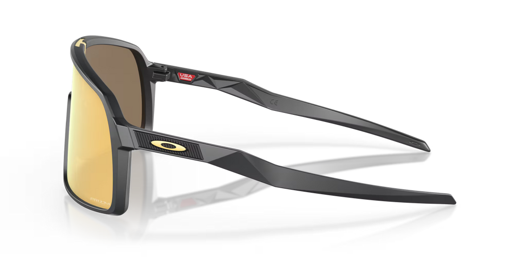 Oakley Sutro Sunglasses – Prizm 24K Lenses with Matte Carbon Frame