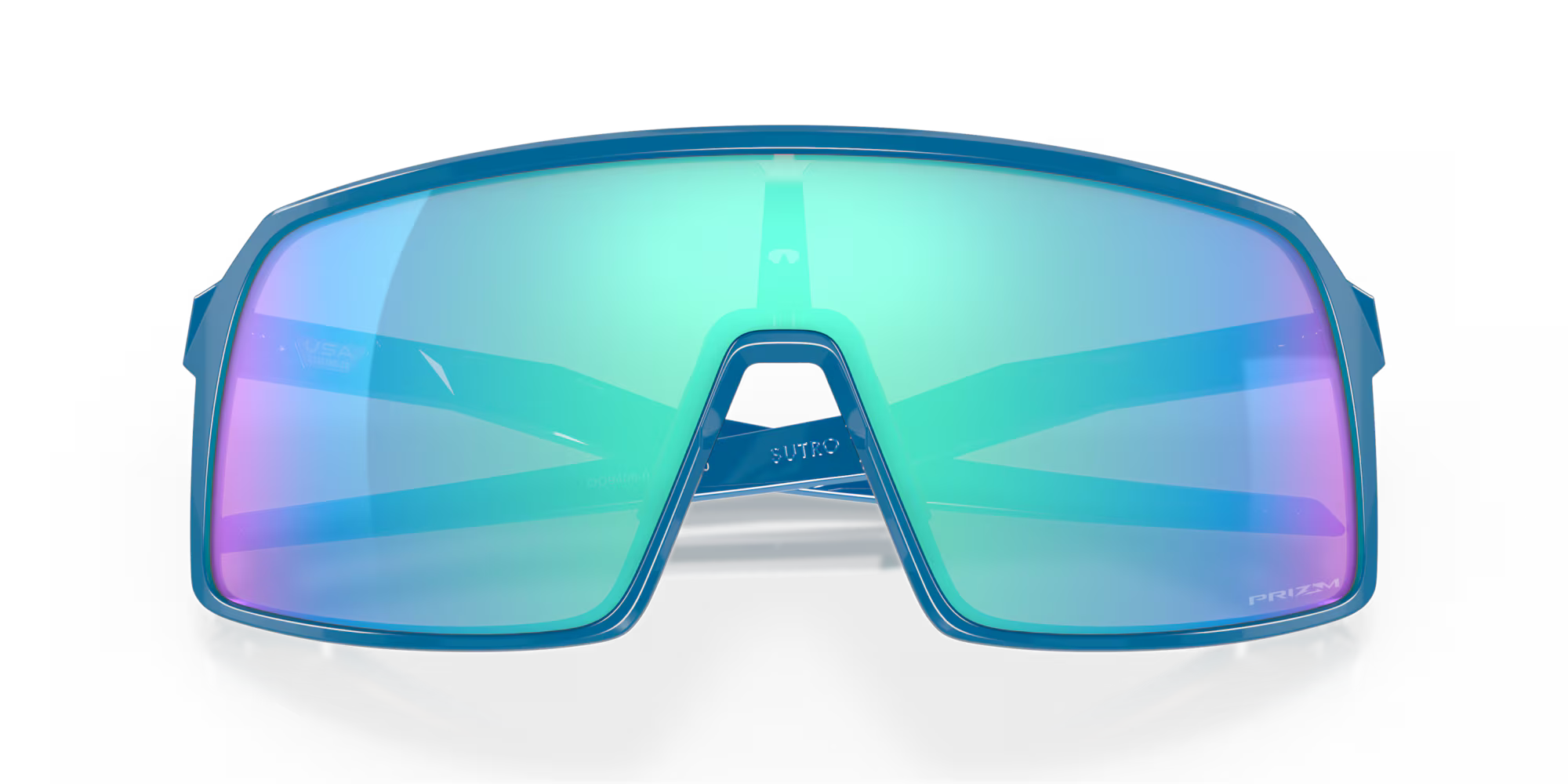 Oakley Sutro Sunglasses – Prizm Sapphire Lenses with Sky Blue Frame
