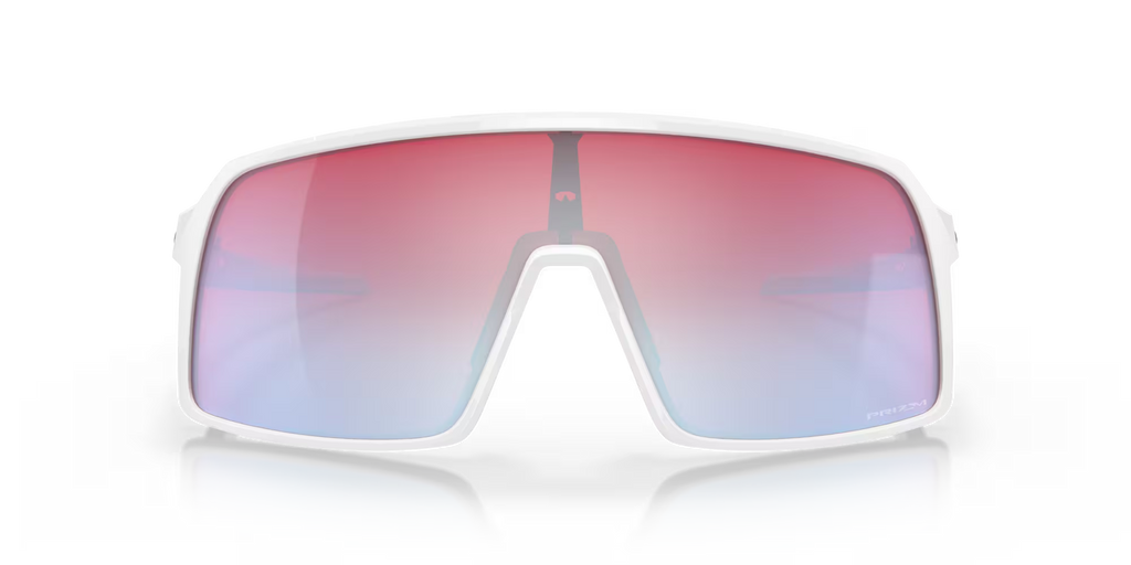 Oakley Sutro Sunglasses – Prizm Snow Sapphire Lenses with Polished White Frame