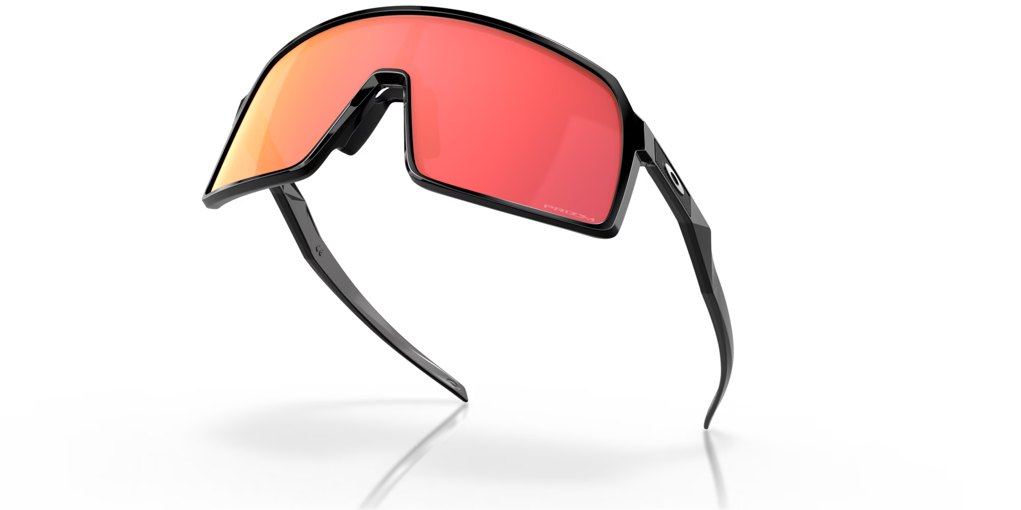 Oakley Sutro Sunglasses – Prizm Snow Torch Lenses with Polished Black Frame