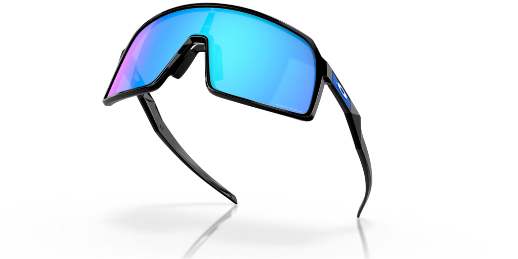 Oakley Sutro Sunglasses – Prizm Sapphire Lenses with Polished Black Frame