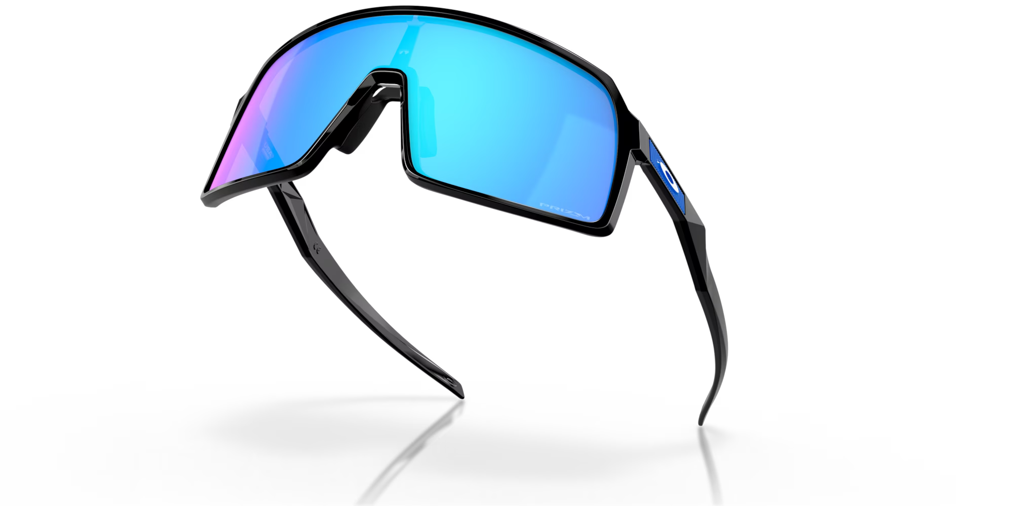 Oakley Sutro Sunglasses – Prizm Sapphire Lenses with Polished Black Frame