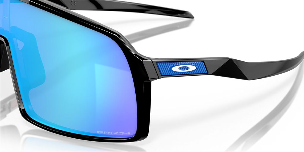 Oakley Sutro Sunglasses – Prizm Sapphire Lenses with Polished Black Frame