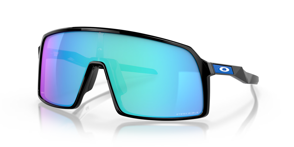 Oakley Sutro Sunglasses – Prizm Sapphire Lenses with Polished Black Frame