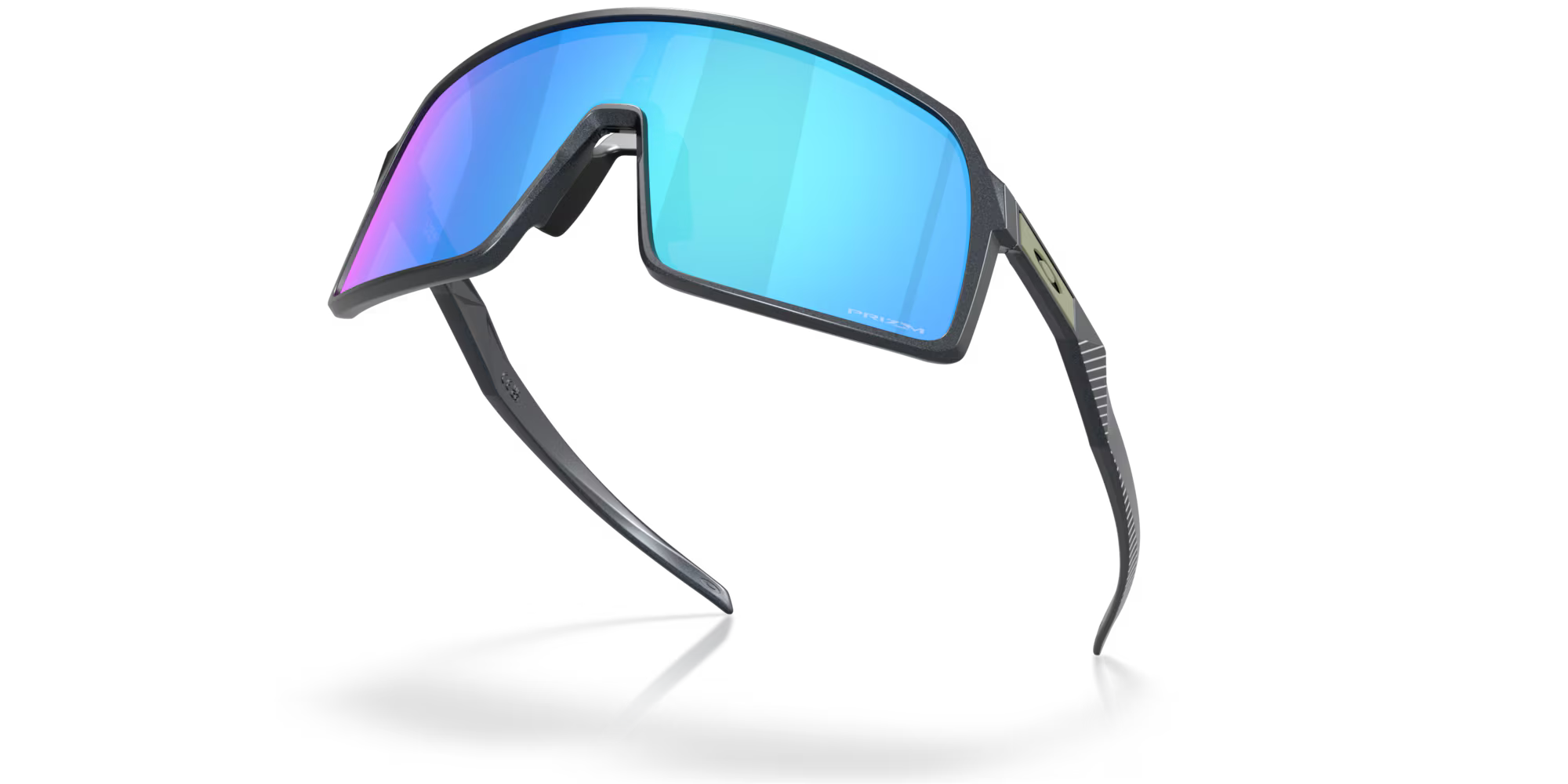 Oakley Sutro Forge Collection Sunglasses – Prizm Sapphire Lenses with Blue Steel Frame