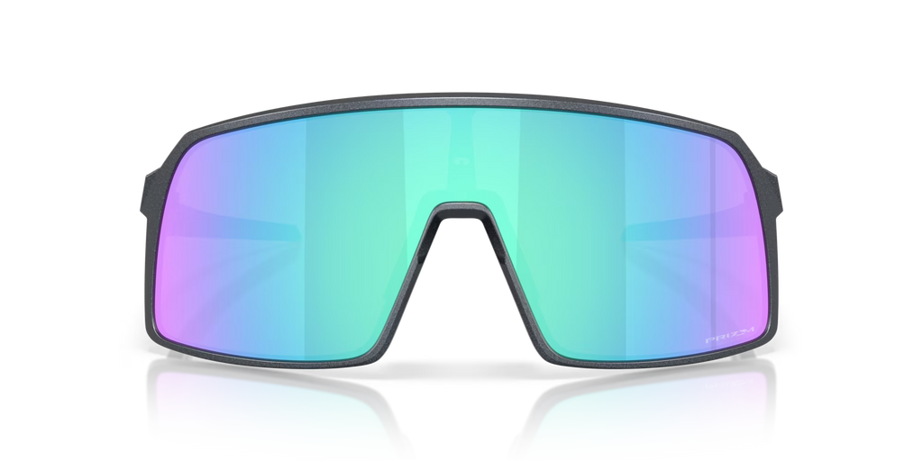 Oakley Sutro Forge Collection Sunglasses – Prizm Sapphire Lenses with Blue Steel Frame