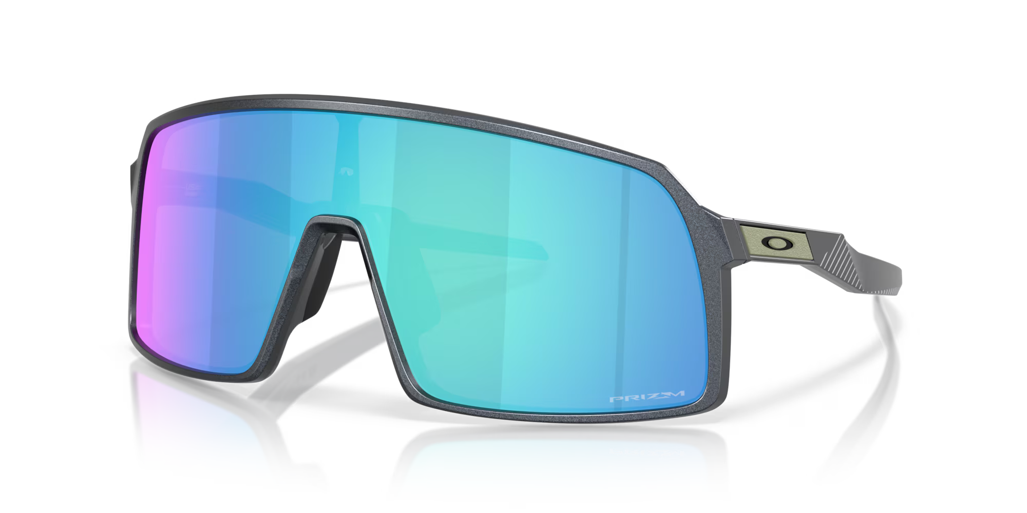 Oakley Sutro Forge Collection Sunglasses – Prizm Sapphire Lenses with Blue Steel Frame