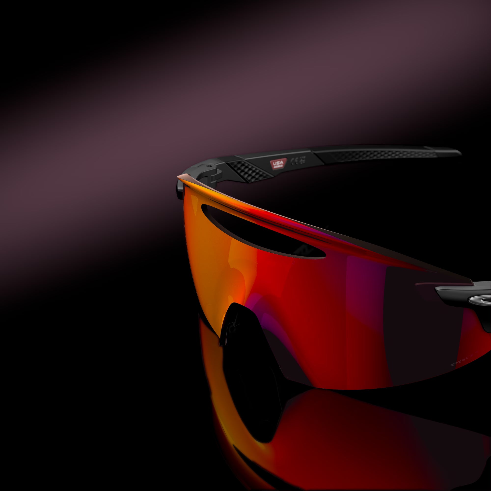 Oakley Encoder™ Ellipse Sunglasses – Prizm Road Lens with Matte Black Frame
