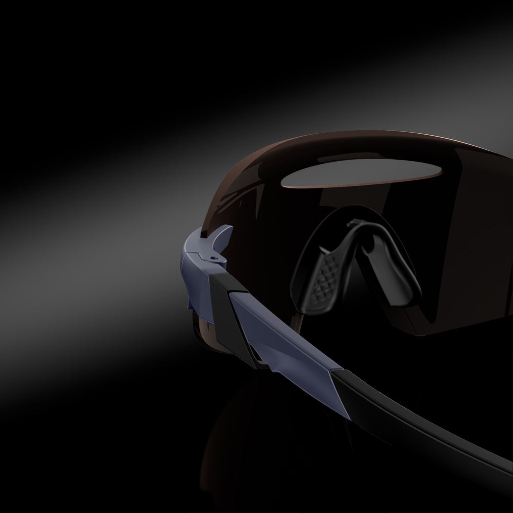 Oakley Encoder™ Ellipse Sunglasses – Prizm Sapphire Lens with Matte Navy Frame