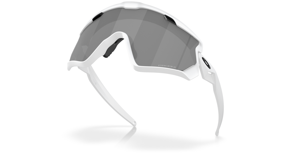 Oakley sunglass Wind Jacket® 2.0 prizm black Lenses,  matte white Frame