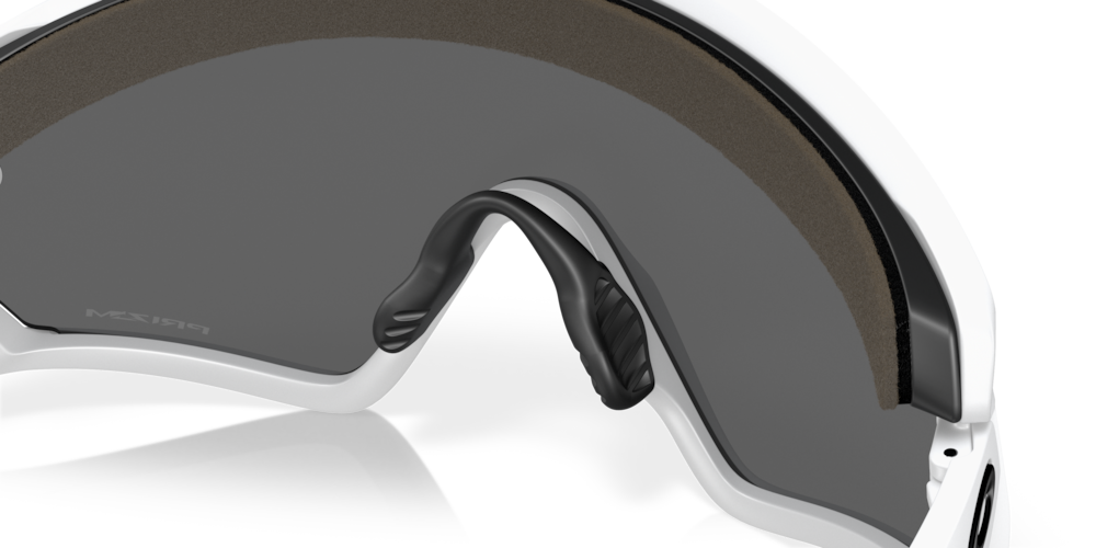 Oakley sunglass Wind Jacket® 2.0 prizm black Lenses,  matte white Frame
