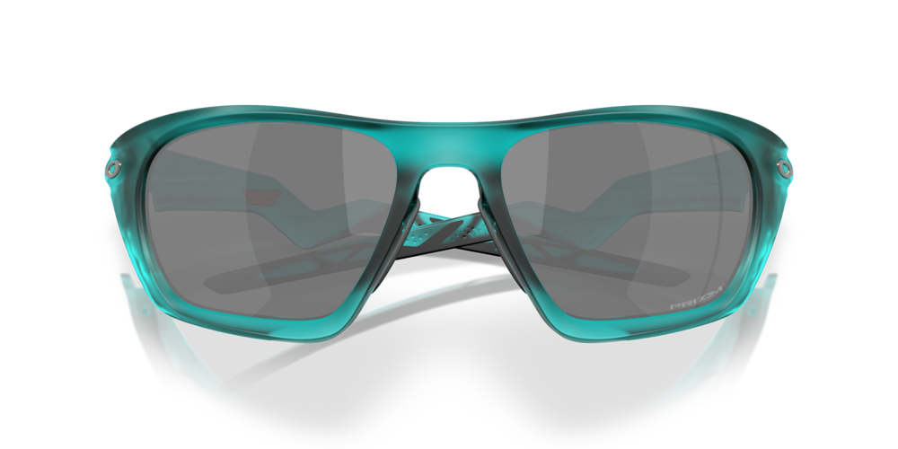 Oakley Sunglass Lateralis prizm black Lenses with matte transparent arctic surf Frame