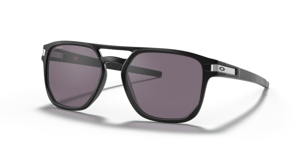 Oakley Latch Beta matte black sunglasses with Prizm Grey lenses