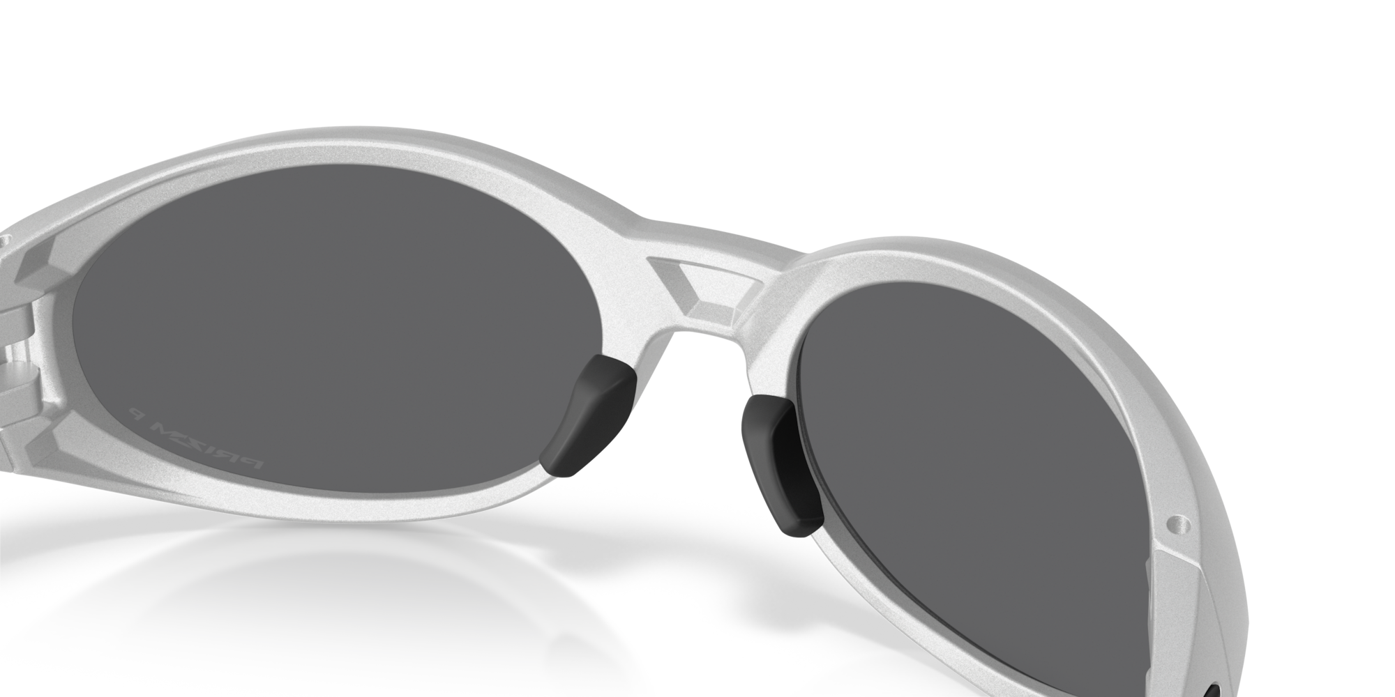 Oakley Sunglass Eye Jacket™ Redux prizm black polarized Lenses,  silver Frame
