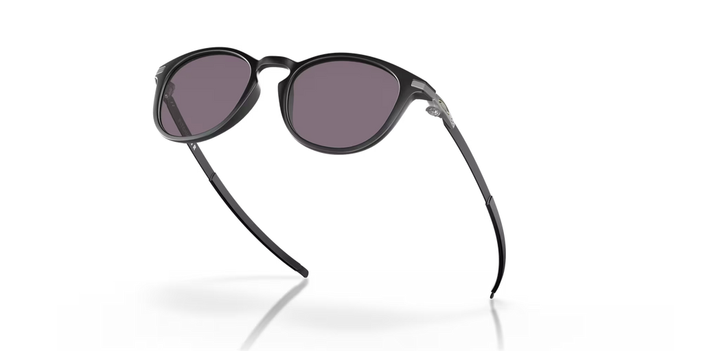 Oakley Pitchman R satin black sunglasses with Prizm Grey lenses