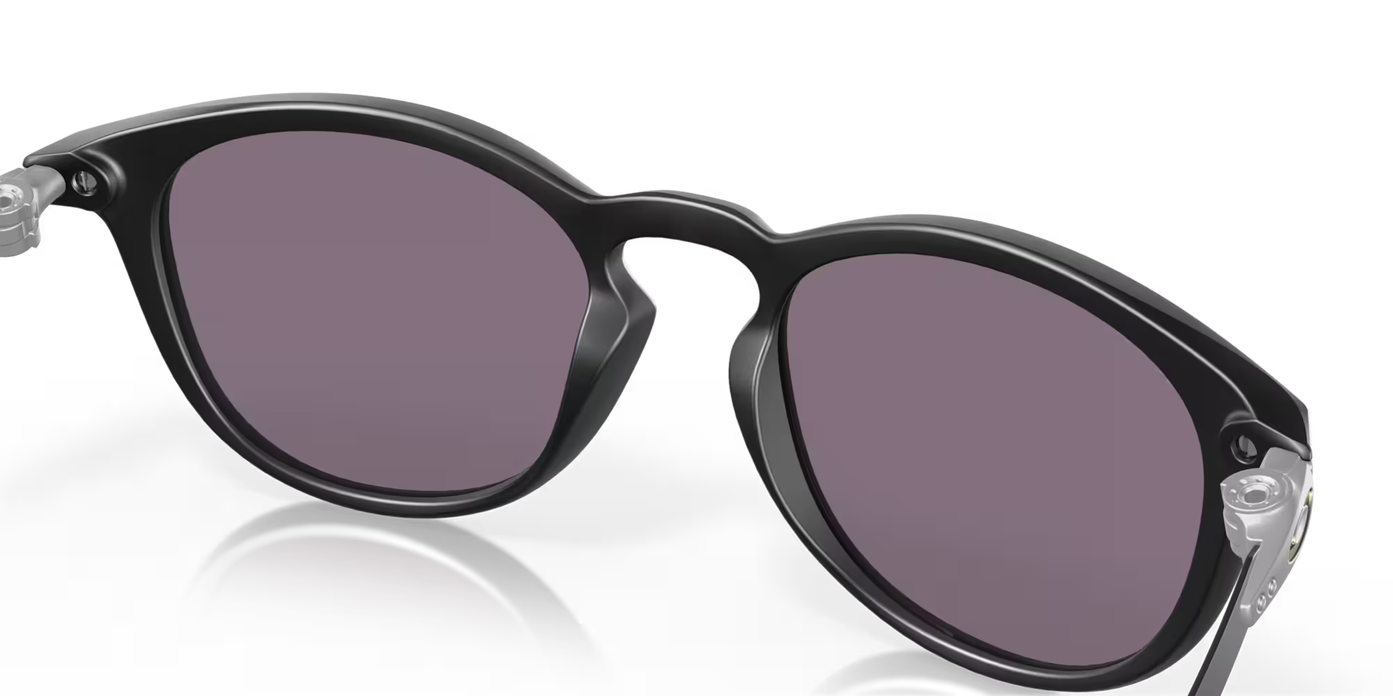 Oakley Pitchman R satin black sunglasses with Prizm Grey lenses
