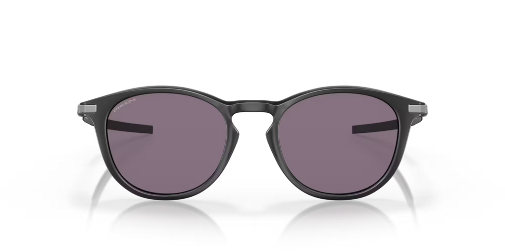 Oakley Pitchman R satin black sunglasses with Prizm Grey lenses