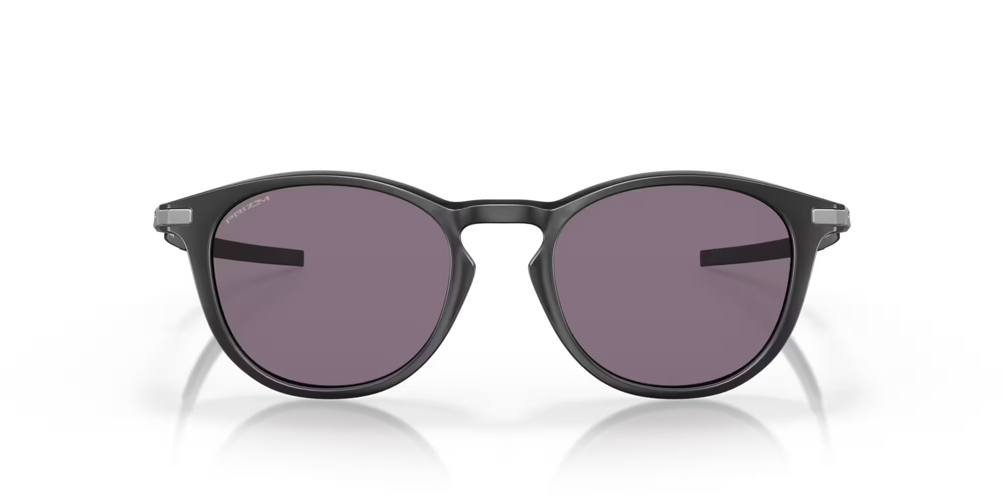 Oakley Pitchman R satin black sunglasses with Prizm Grey lenses