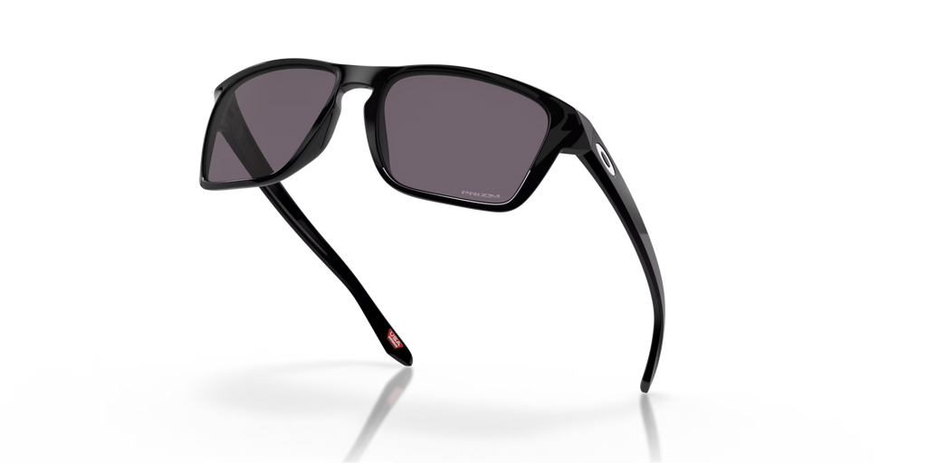 Oakley Sylas polished black sunglasses with Prizm Grey lenses