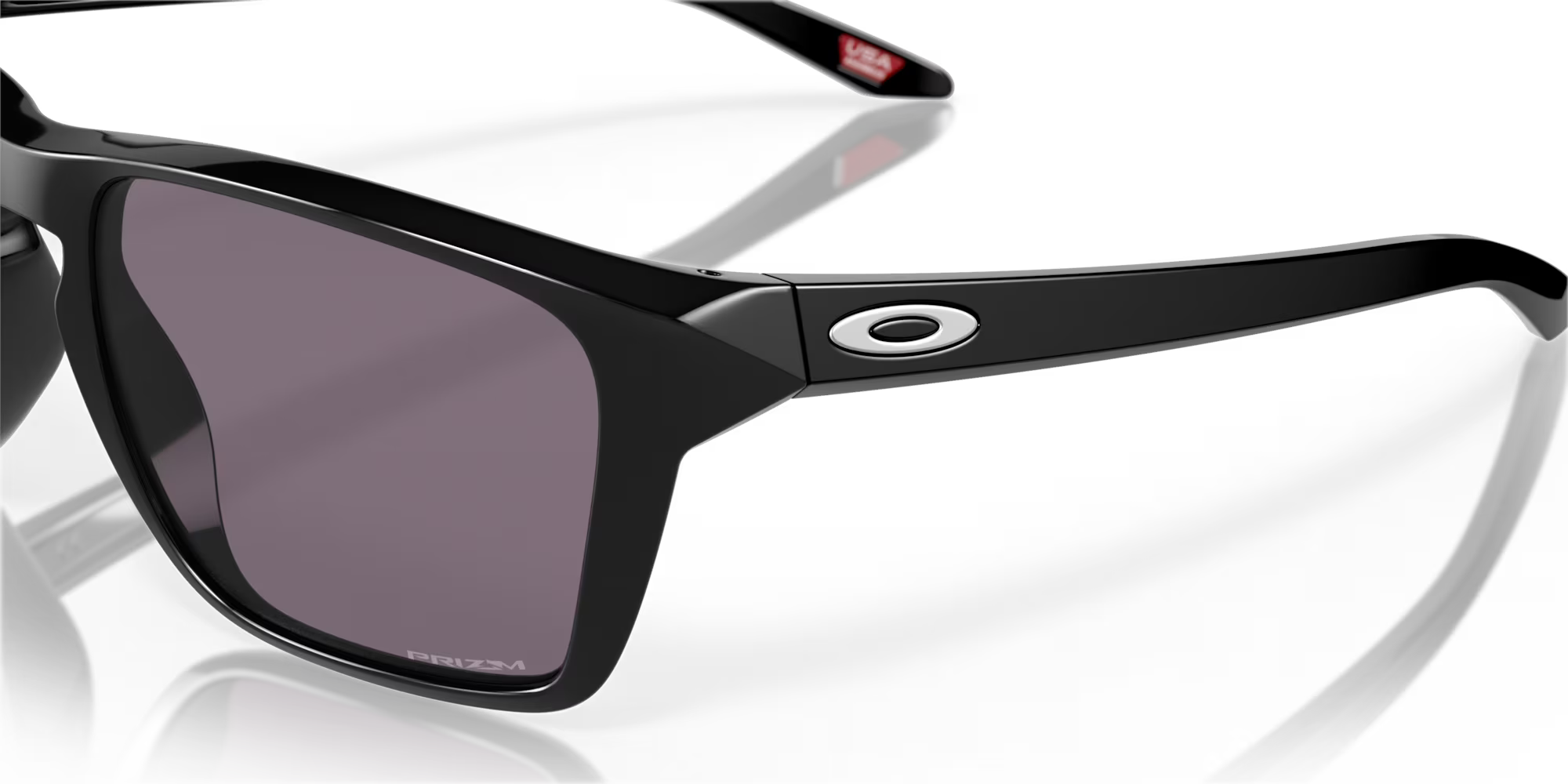Oakley Sylas polished black sunglasses with Prizm Grey lenses