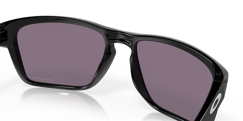 Oakley Sylas polished black sunglasses with Prizm Grey lenses