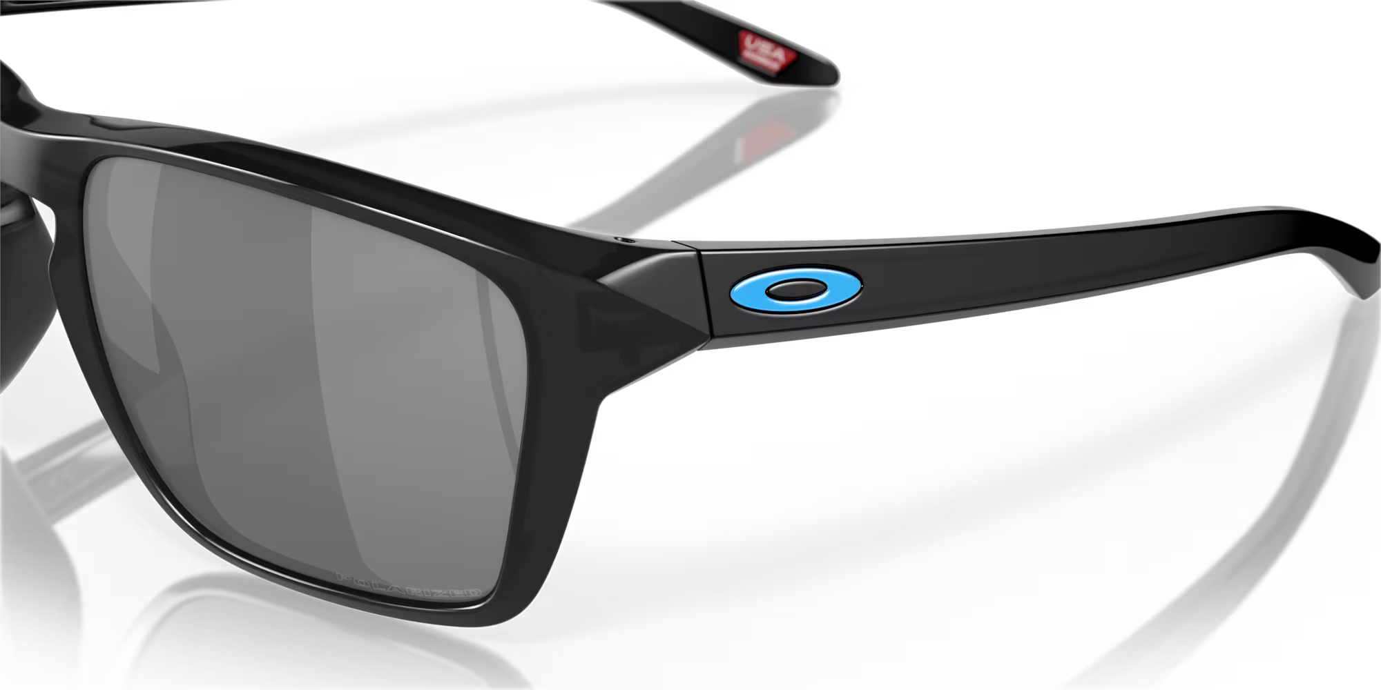 Oakley Sylas matte black sunglasses with Prizm Black lenses