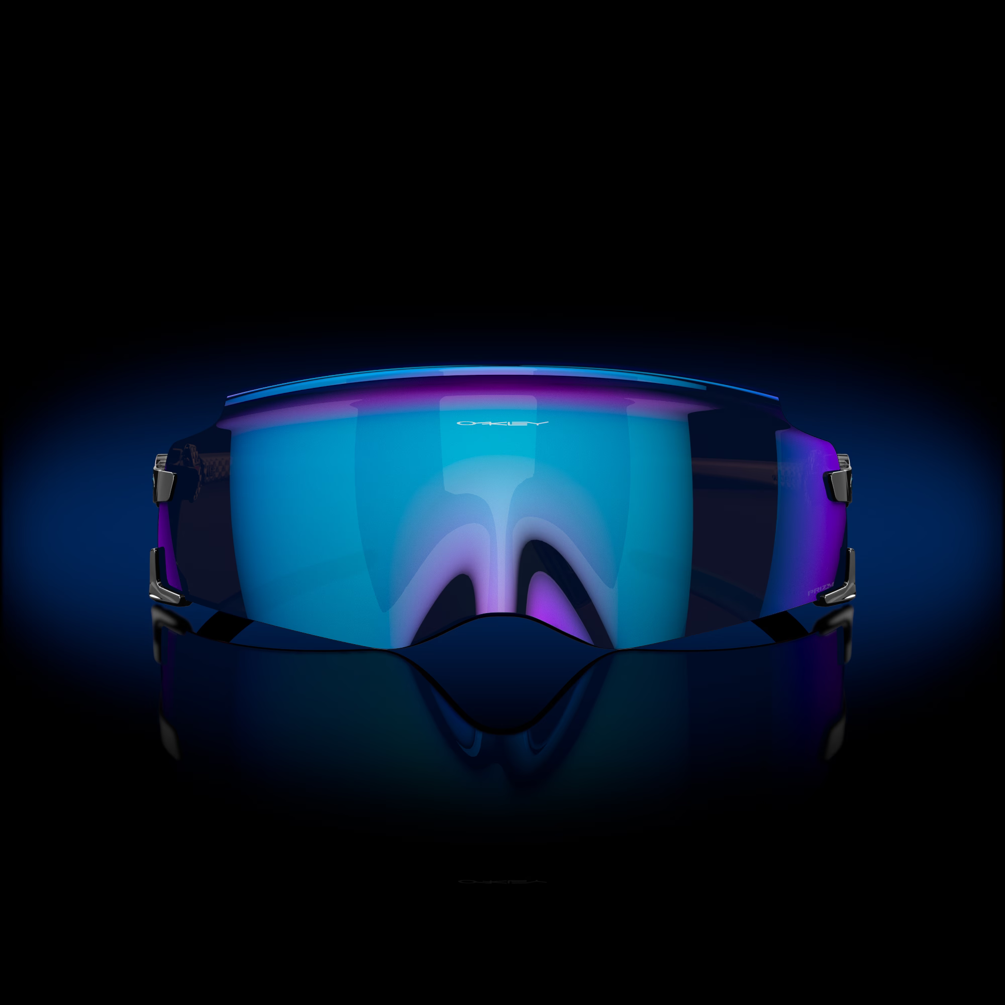 Oakley Kato Sunglasses – Prizm Sapphire Lens with Polished Black Frame