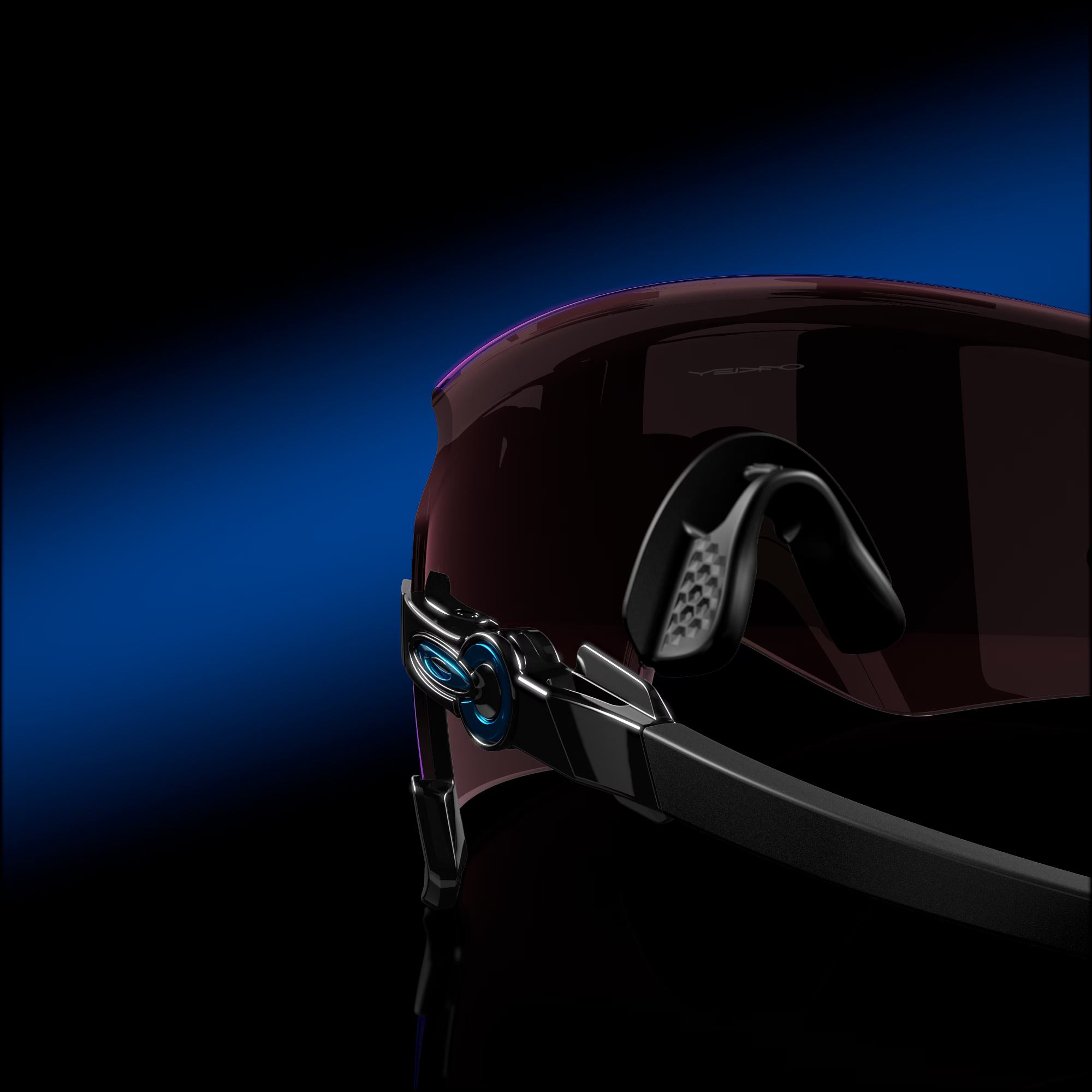 Oakley Kato Sunglasses – Prizm Sapphire Lens with Polished Black Frame