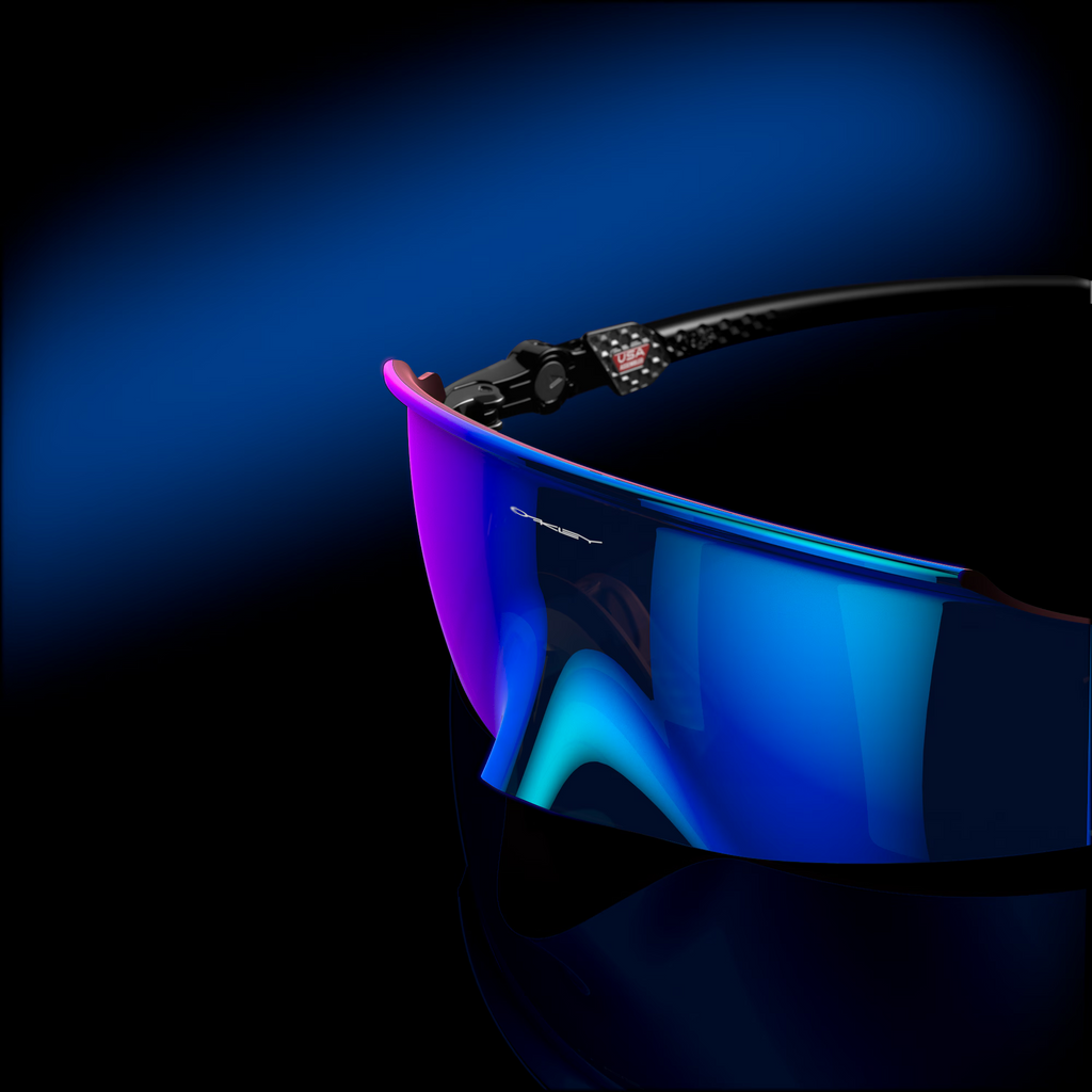 Oakley Kato Sunglasses – Prizm Sapphire Lens with Polished Black Frame