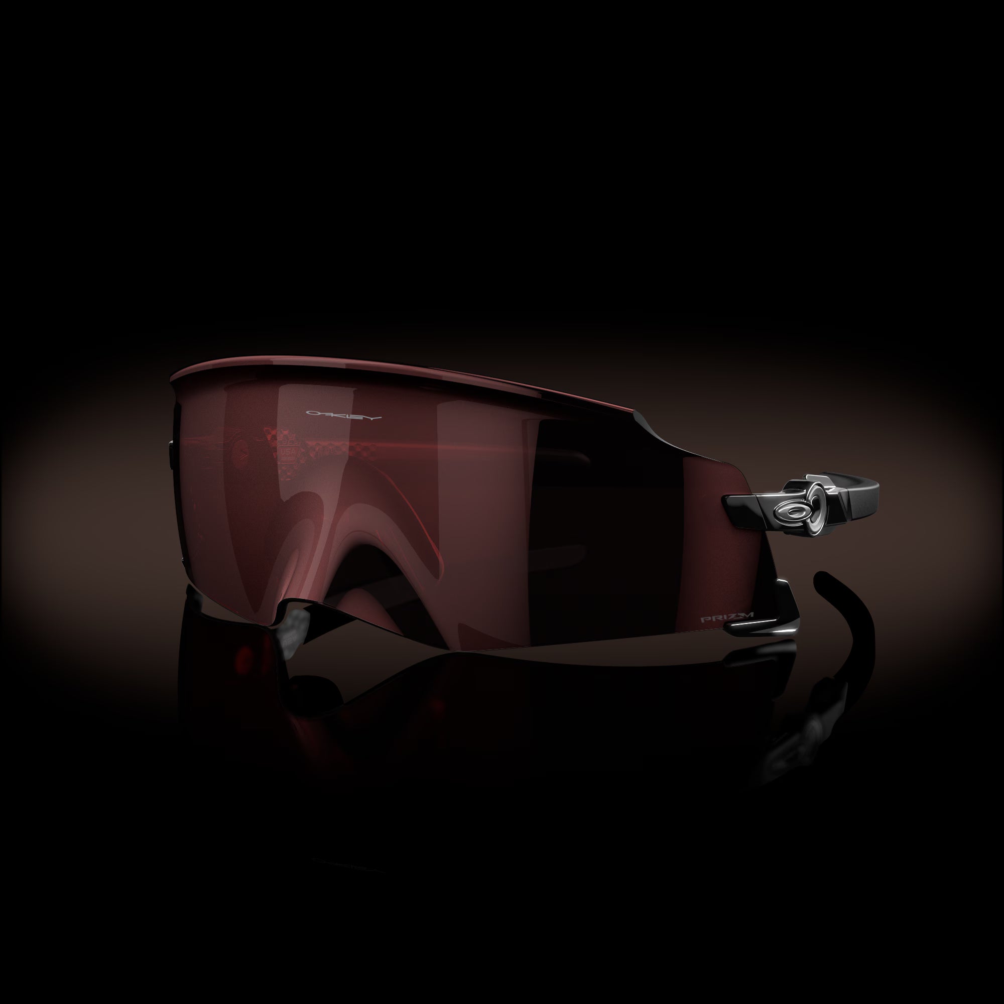 Oakley Kato Sunglasses – Prizm Dark Golf Lens with Polished Black Frame