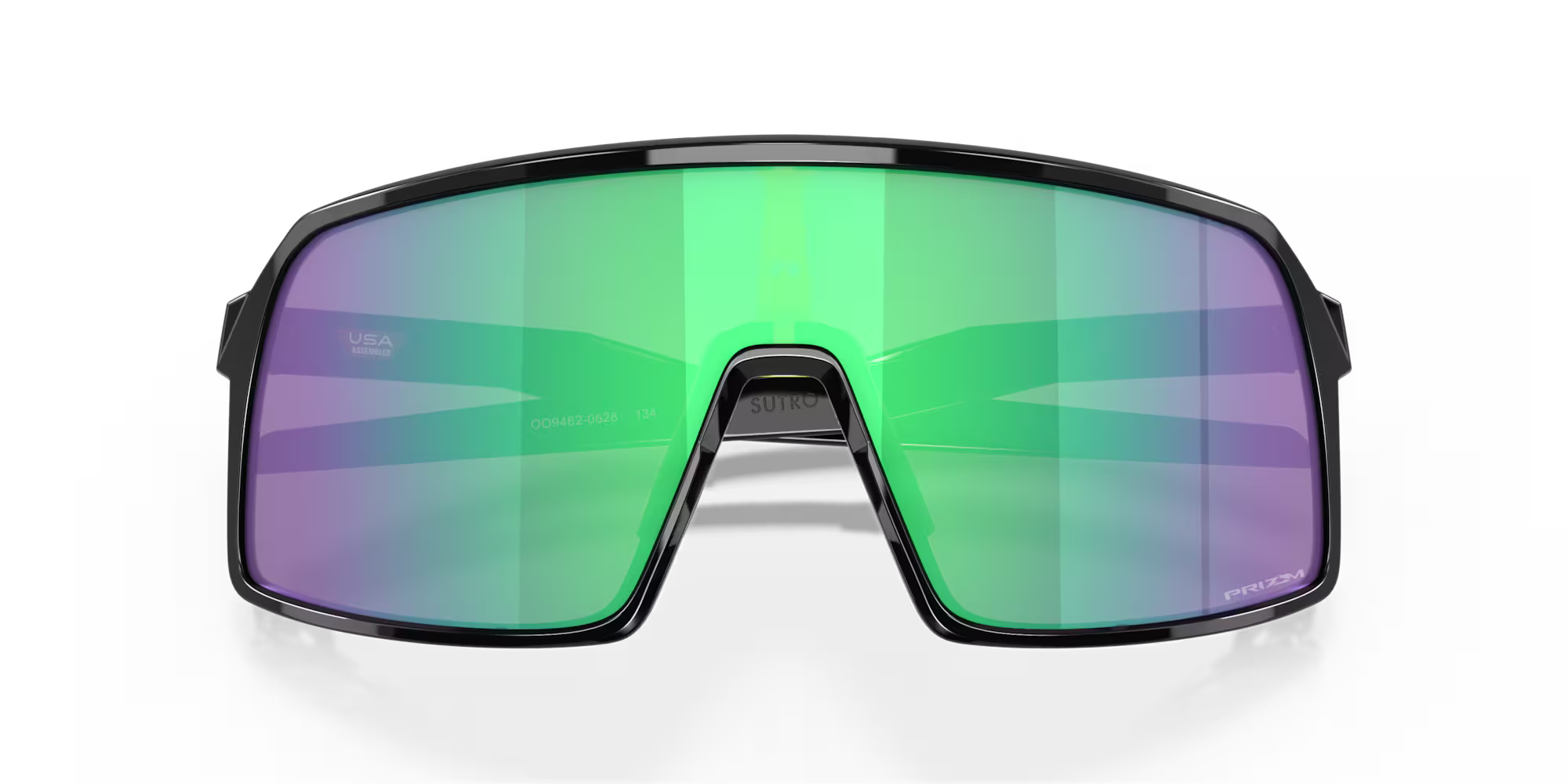 Oakley Sutro S Sunglasses – Prizm Jade Lens with Polished Black Frame