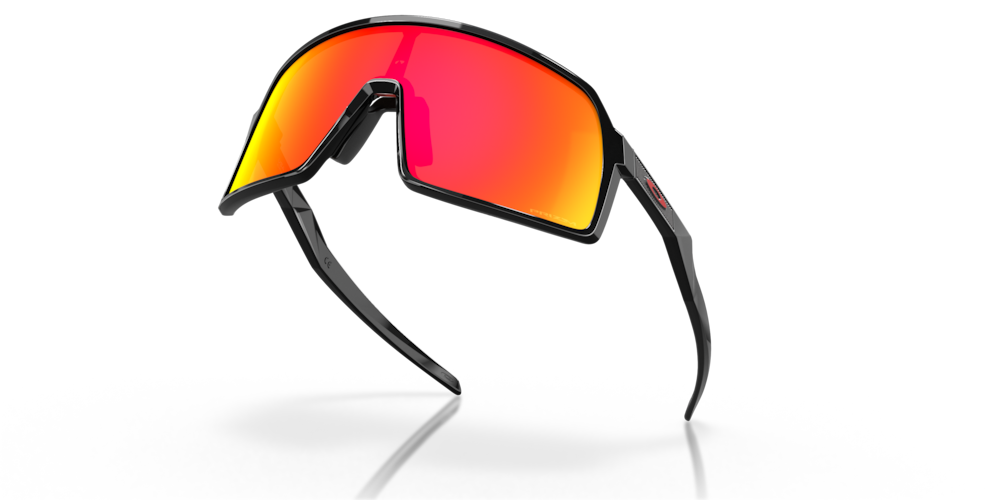 Oakley Sunglass Sutro S prizm ruby Lenses with polished black Frame