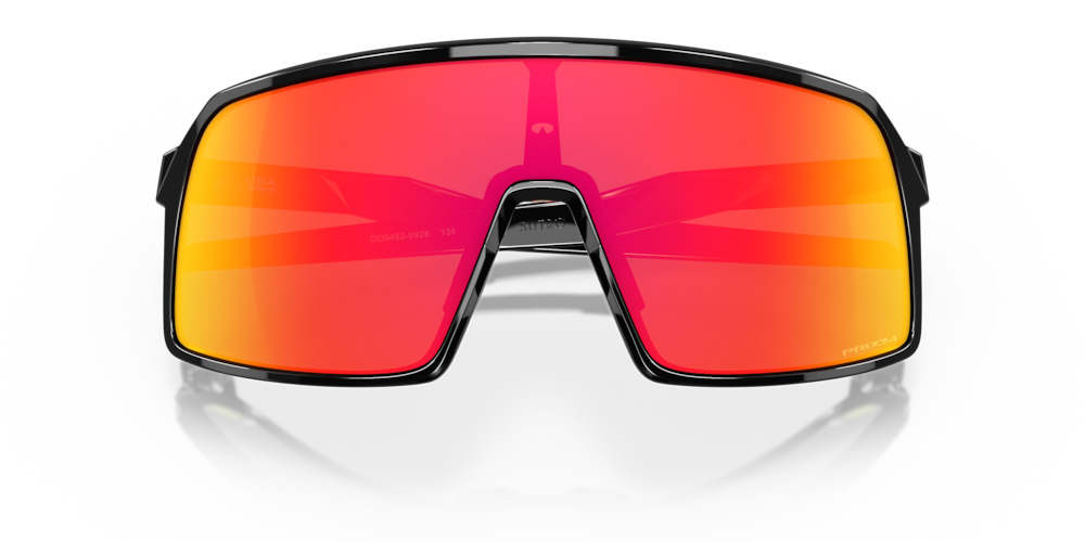 Oakley Sunglass Sutro S prizm ruby Lenses with polished black Frame