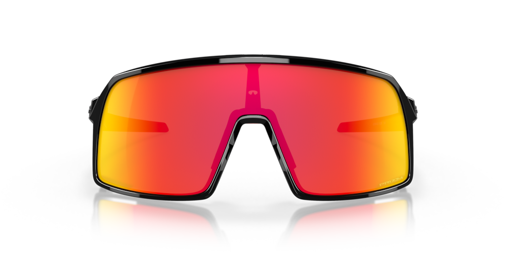 Oakley Sunglass Sutro S prizm ruby Lenses with polished black Frame
