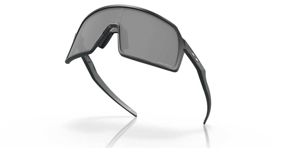 Oakley Sunglass Sutro S High Resolution Collection prizm black Lenses with hi res matte carbon Frame