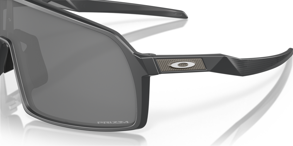 Oakley Sunglass Sutro S High Resolution Collection prizm black Lenses with hi res matte carbon Frame